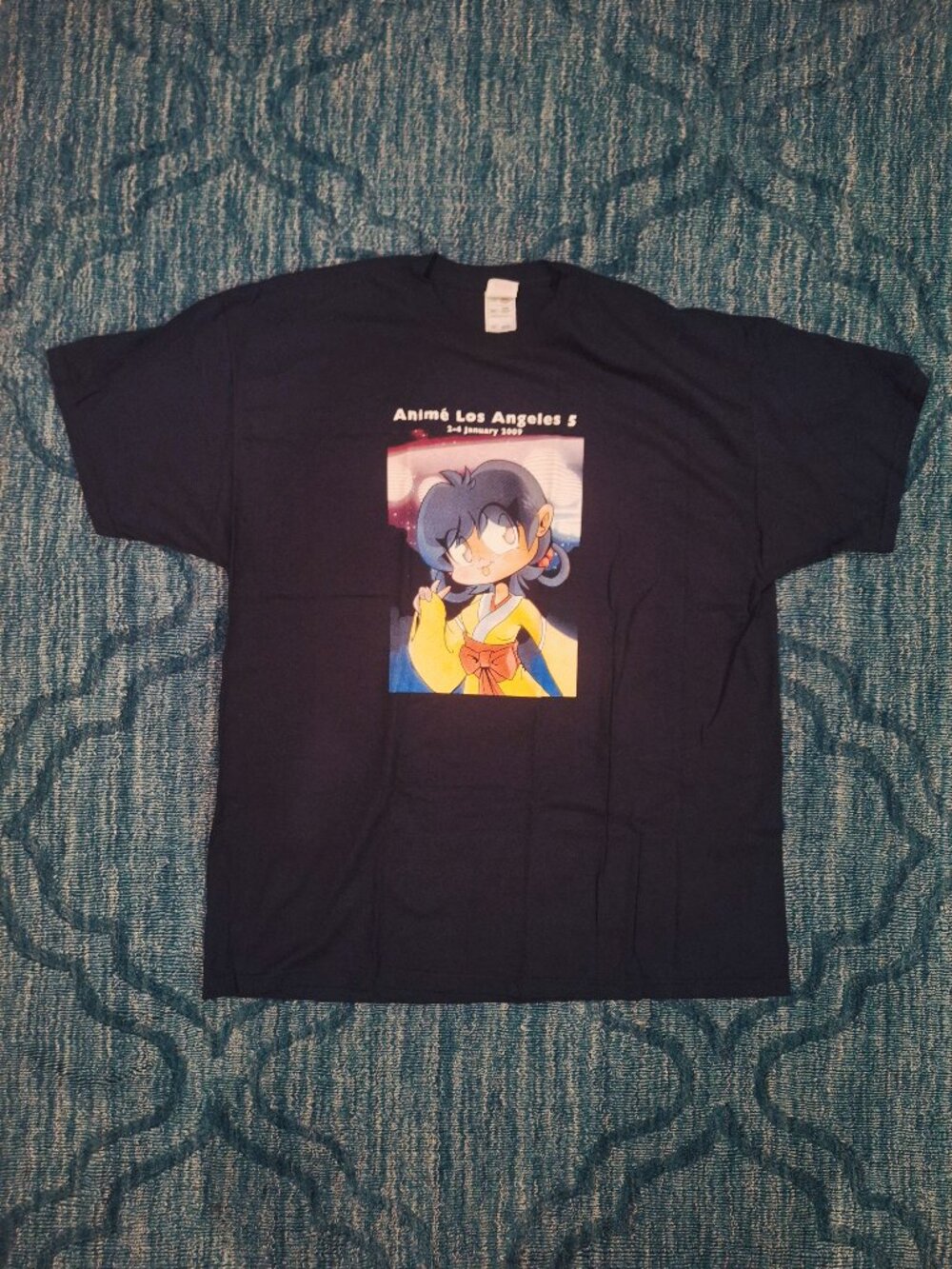 Anime Los Angeles 2009 - ALA5 - Convention T-shirt, Unworn, New, Size 2XL Unisex